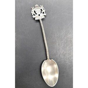 RARE Vintage Federation of Malaya Collectors Spoon Silver Teaspoon BT1068